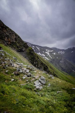 Avusturya 'daki Grossglockner Yüksek Alp Yolu - seyahat fotoğrafçılığı