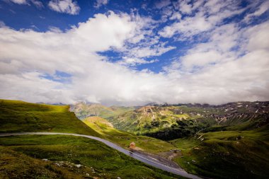 Avusturya 'daki Grossglockner Yüksek Alp Yolu - seyahat fotoğrafçılığı