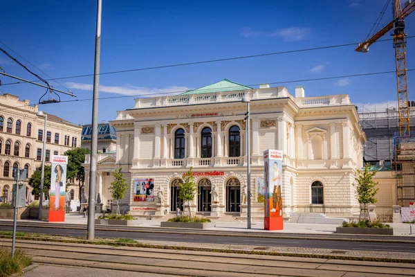 Albertina Moderní Muzeum Vídni Vídeň Rakousko Srpna 2021 — Stock fotografie