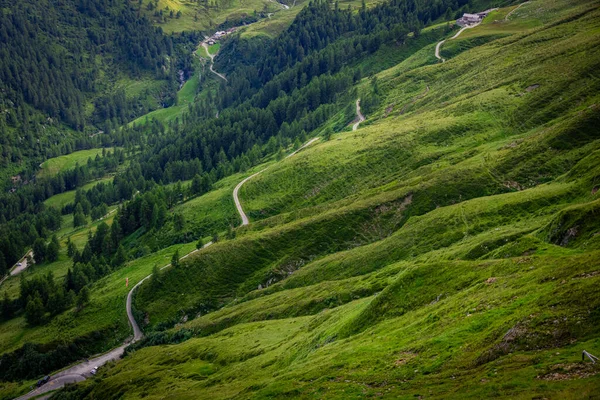 Paisaje Típico Los Alpes Austríacos Fotografía Viaje — Foto de Stock