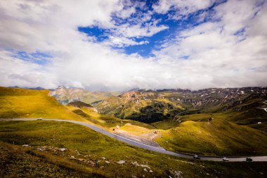 Avusturya 'daki Grossglockner Yüksek Alp Yolu - seyahat fotoğrafçılığı