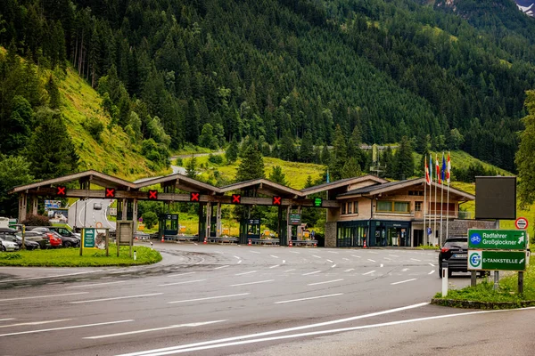 Grossglockner High Alpine Road Στην Αυστρία Kaprun Αυστρια Αυγουστου 2021 — Φωτογραφία Αρχείου