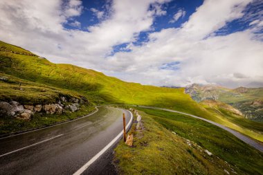 Avusturya 'daki Muhteşem Grossglockner High Alpine Yolu - seyahat fotoğrafçılığı