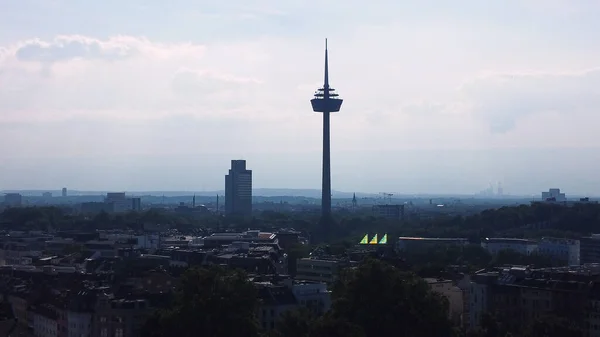 Телебашня Городе Кологне Германия Cologne Germany Июня 2021 — стоковое фото