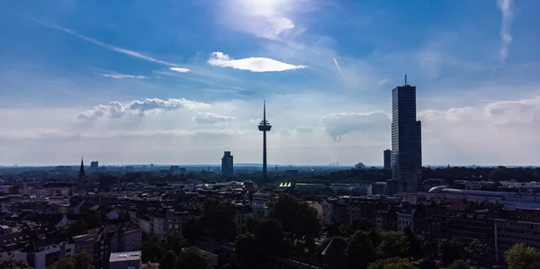 Τηλεοπτικός Πύργος Στην Πόλη Της Κολωνίας Γερμανία Cologne Germany Ιουνίου — Φωτογραφία Αρχείου