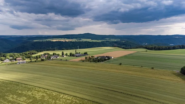 Meadows Landscapes Dramatic Skies Nature Photography — Stock Photo, Image