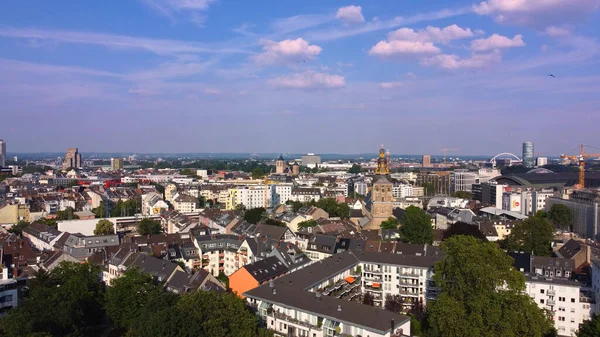 Över Hustaken Köln Tyskland Cologne Tyskland Juni 2021 — Stockfoto