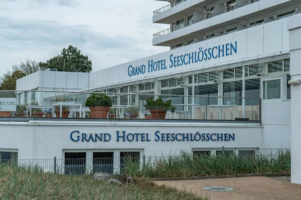 Grand Hotel Seeschlosschen Timmendorf Beach Lubeck Germany May 2021 — стоковое фото