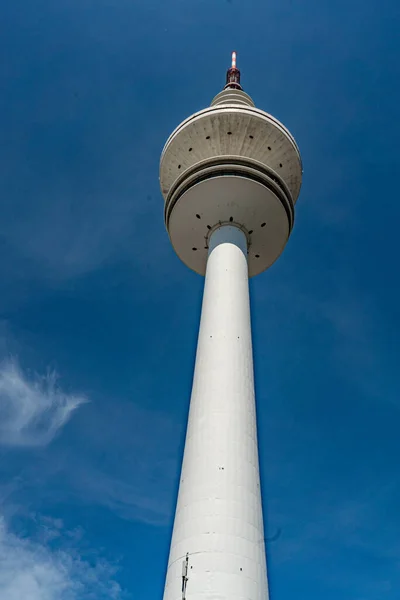 Tower Hamburgban Hamburg Németország 2021 Május — Stock Fotó
