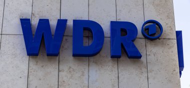 Köln Almanya 'daki WDR radyo ve yayın istasyonu - COLOGNE GERMANY - 25 Haziran 2021