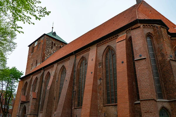 Alte Kirche Der Altstadt Von Stade Stade Deutschland Mai 2021 — Stockfoto