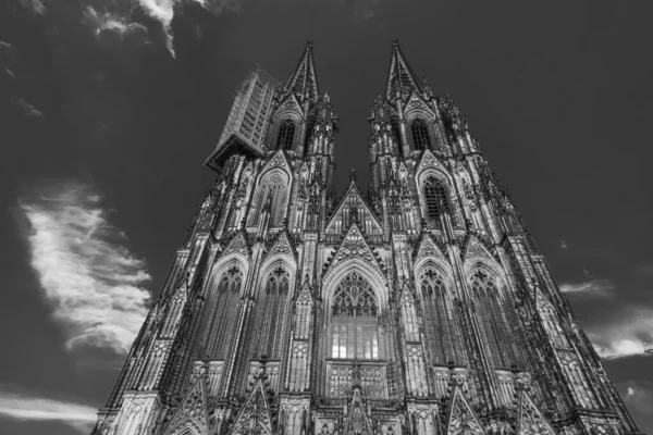 Kölner Dom Berühmtes Wahrzeichen Der Innenstadt Reisefotos — Stockfoto