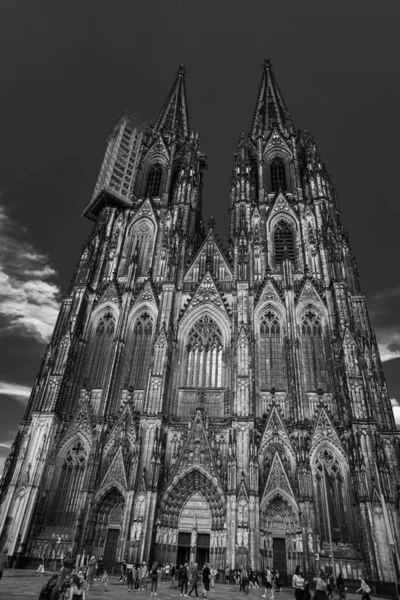 Der Berühmte Kölner Dom Der Innenstadt Reisefotos — Stockfoto