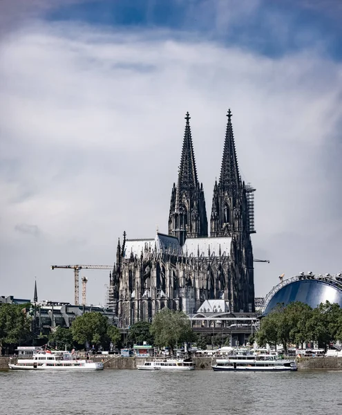 Cattedrale Colonia Famoso Punto Riferimento Nel Centro Della Città Cologne — Foto Stock