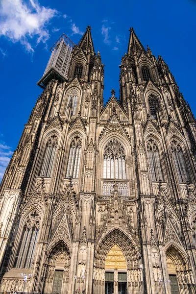 Kathedraal Van Keulen Beroemde Bezienswaardigheid Het Centrum Van Stad Reizen — Stockfoto