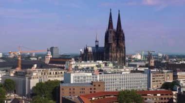 Köln Almanya şehri, ünlü katedrali KOLOGNE GERMANY ile 25 Haziran 2021