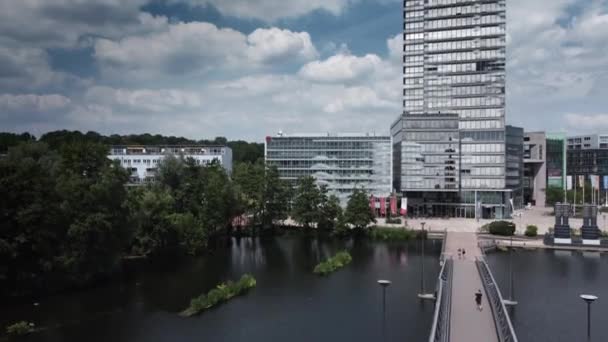 Mediální Park Kolíně Nad Rýnem Cologne Německo Června 2021 — Stock video