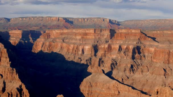 Vidvinkel skott av Grand Canyon — Stockvideo