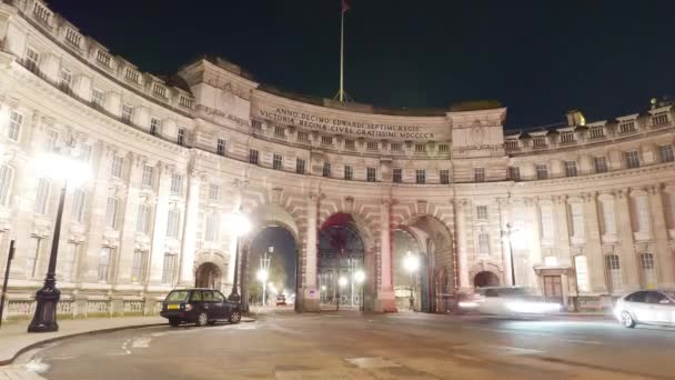 Admiralty Arch London - time-lapse schot — Stockvideo
