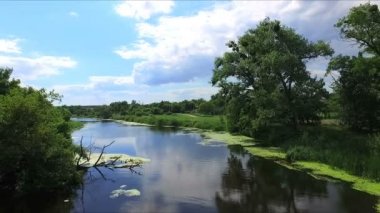 hava fotoğrafçılığı küçük vahşi nehir, aero