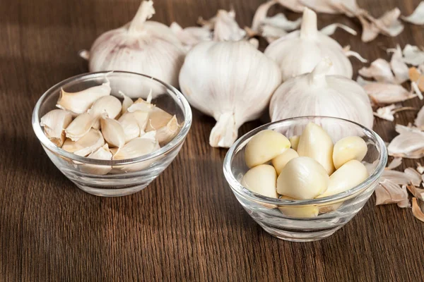 Garlic Allium Sativum Chinese Garlic Seasoning Food — Stock Photo, Image
