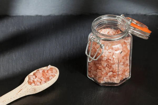 Salt - Crystals of salt pink of Himalayan.