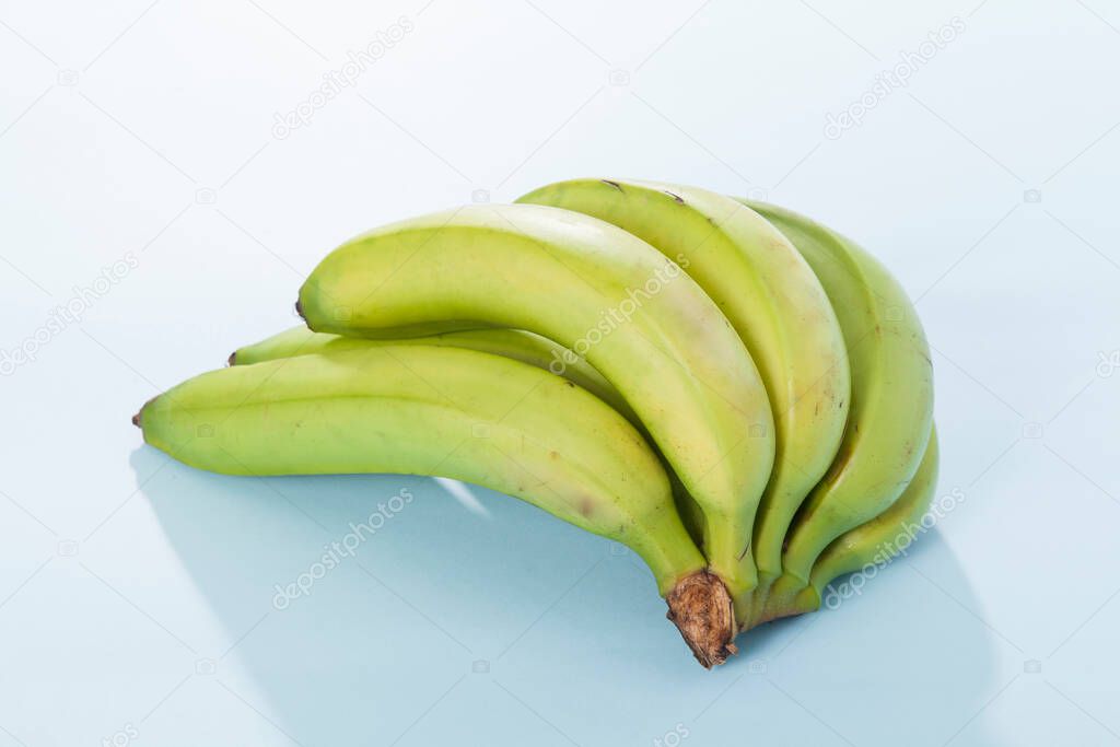 Organic Green Banana Delicious Tropical Fruit - Musa Paradisiaca