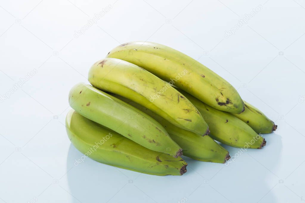Organic Green Banana Delicious Tropical Fruit - Musa Paradisiaca