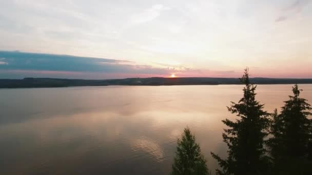 Océano Mar Atardecer Amanecer . — Vídeo de stock