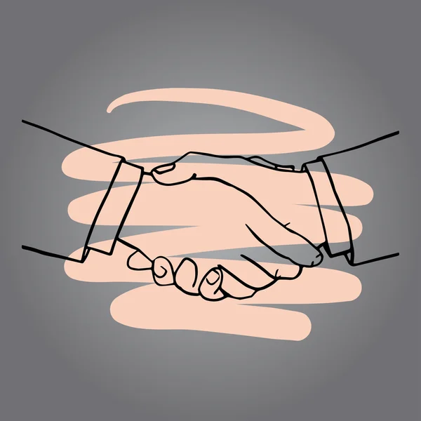 Elle çizilmiş eller illüstrasyon simge ICO vektör