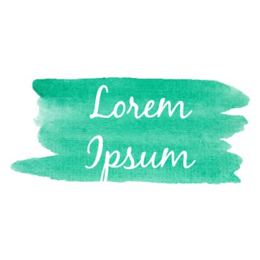 Abstract vector hand-drawn watercolor background. Template for your text