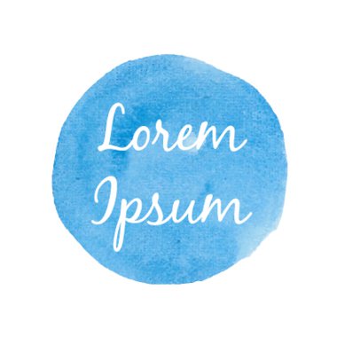 Abstract vector hand-drawn watercolor background. Template for your text