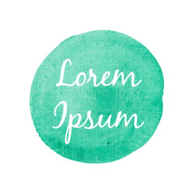 Abstract vector hand-drawn watercolor background. Template for your text