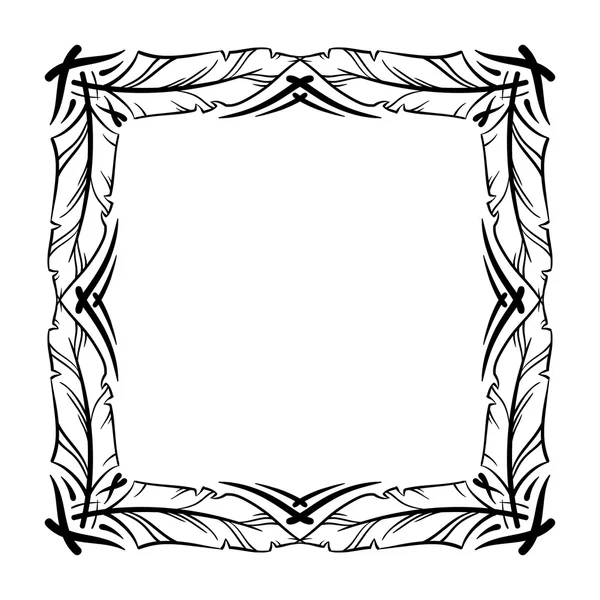 Cuadro vector conjunto iconos dibujados a mano ilustración blanco y negro , — Vector de stock
