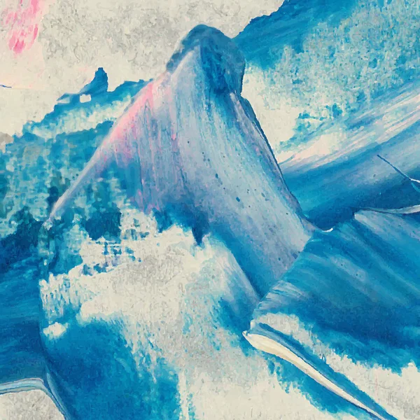 Vektör arka plan doku fırça konturu el zekâ boyalı