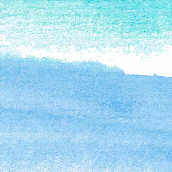 Векторный рисунок акварелью синего фона. Текстура краски на бумаге, шаблон для открыток, приглашений и т.д. — стоковый вектор