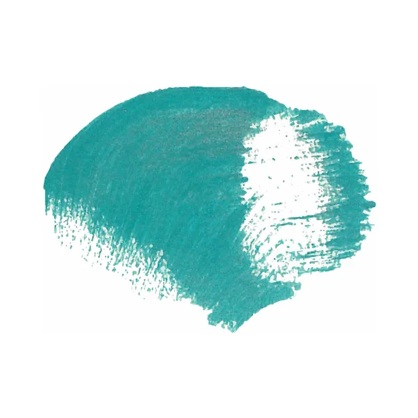 Color smear vector brush stroke. Varnish splash line trace. Abstract