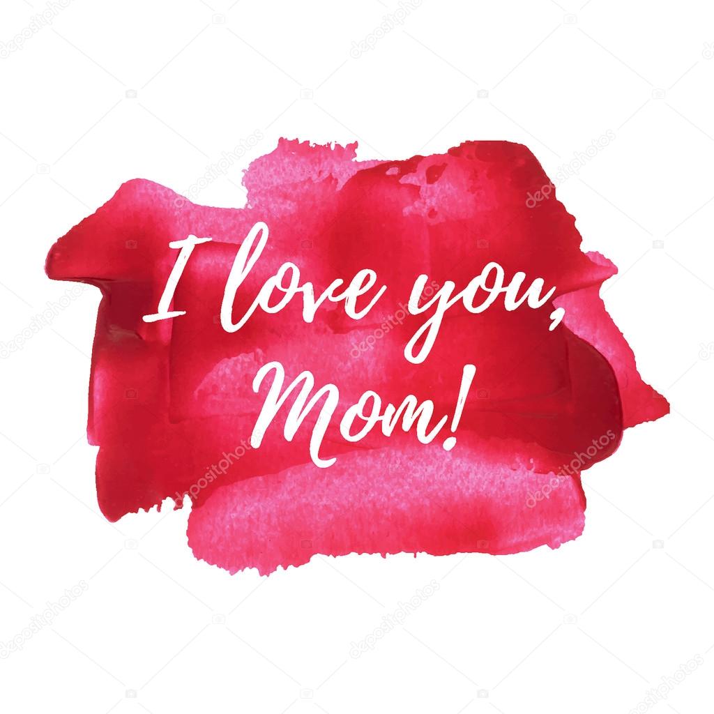 Glückliche Mutter Tag Süßer Rotwein Rosa Farbe Hintergrund