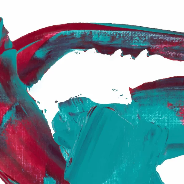 Vector abstrakt bakgrund borste stroke hand målade med färg — Stock vektor