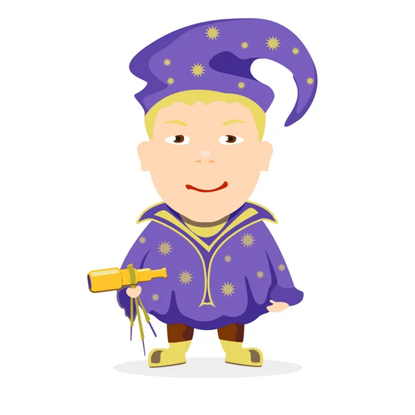 astronom boy bir kap içinde