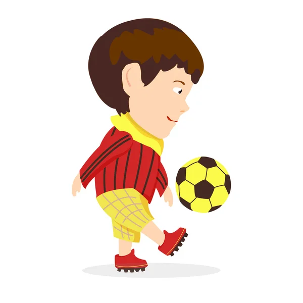 çocuğun futbol oyuncusu