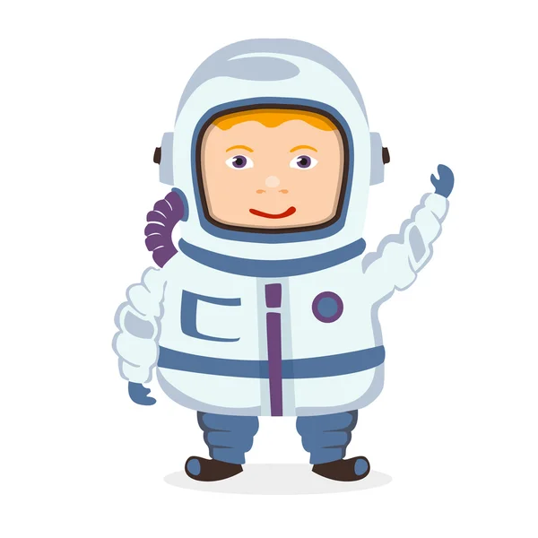 genç çocuk astronot