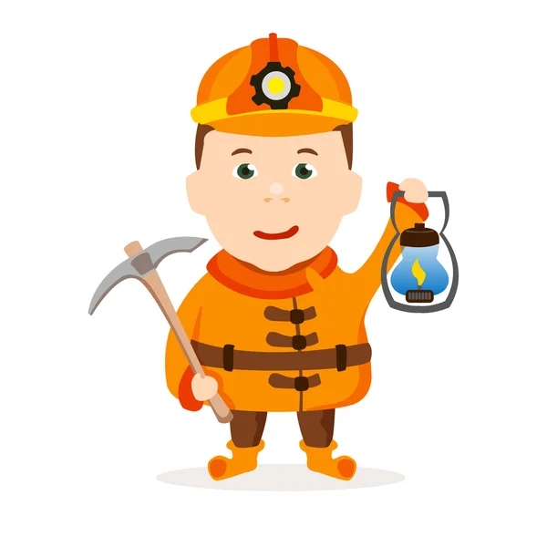 genç bir mayın-işçi