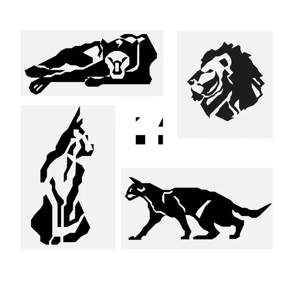 Simgeler modüler kedi