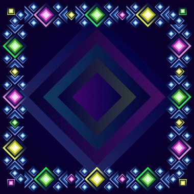 vektör dekoratif çerçeve. 