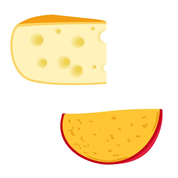 Vektorillustration von Käse — Stockvektor