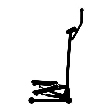 Step eğitmen vektör çizim