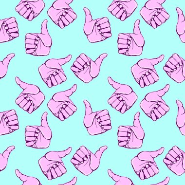 Vektör komik seamless modeli