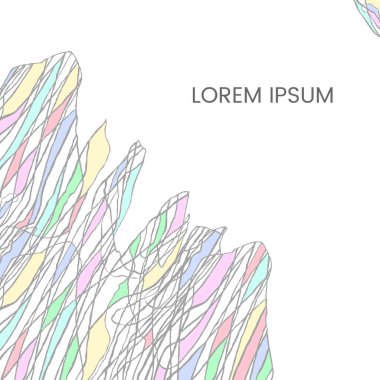 El çizimi çerçeve şablonu