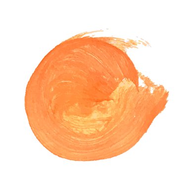 Beyaz arkaplanda soyut leke izole edildi.